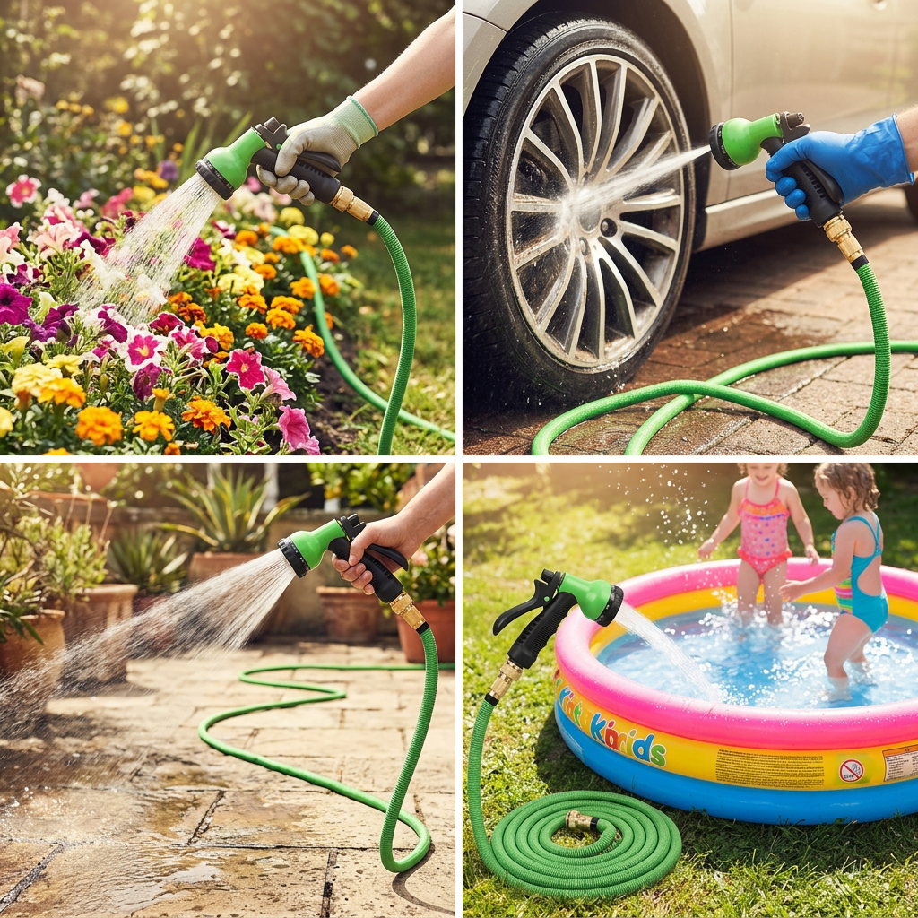 Mosaik: AquaFlex Pro im Einsatz beim Garten, Auto, Terrasse und Kinderpool